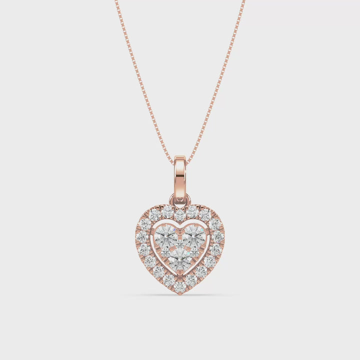 True Diamonds Captivating Hearts Pendant