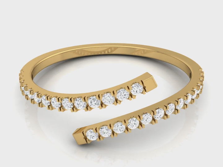 Simple Arora Lab Diamond Ring