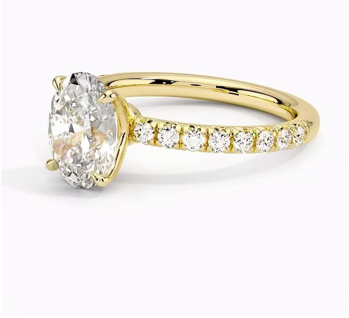 Eternal Promise 1 Carat Oval Solitaire Ring