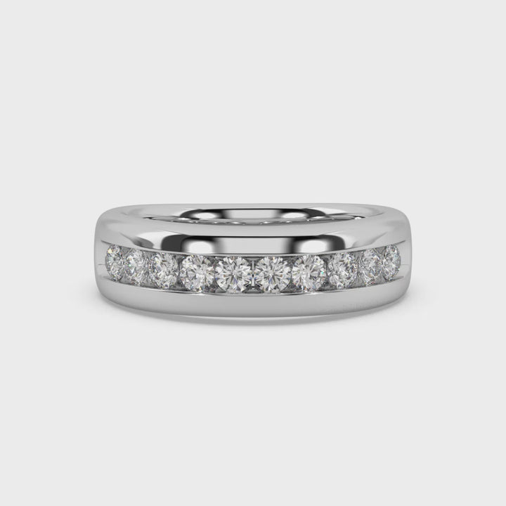 Contemporary Modus Lab Diamond Men Ring