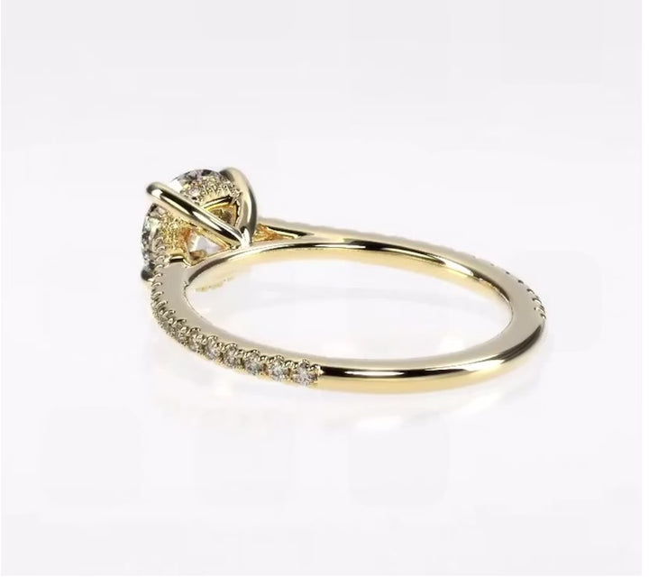 Forever Love 2 Carat Round Solitaire Ring