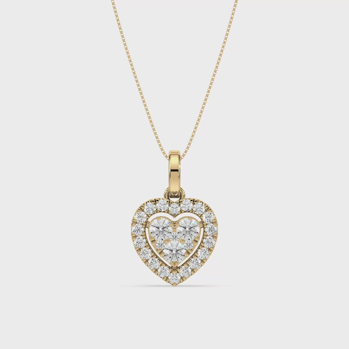 True Diamonds Captivating Hearts Pendant