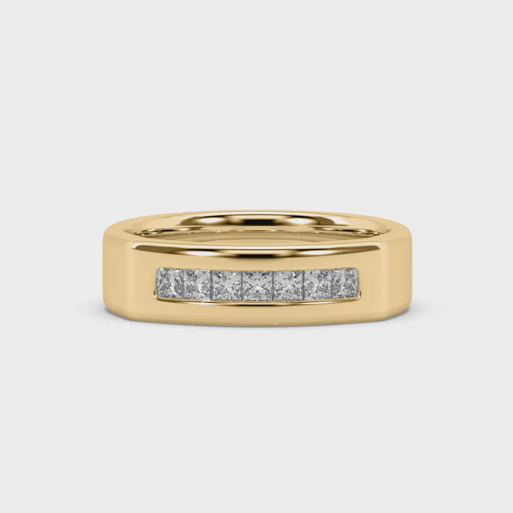 Lab Diamond Classic James Men Ring