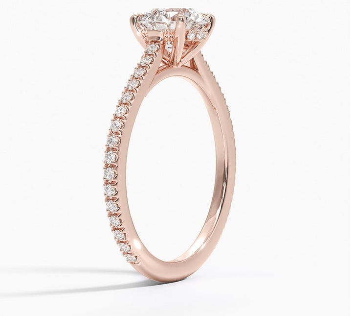 Forever Love 1 Carat Round Solitaire Ring