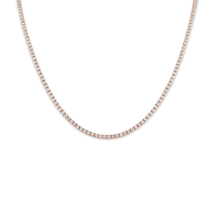 Eternal carat Tennis Necklace (5-cent each) - Main Image