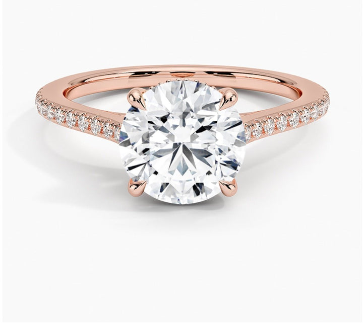 Forever Love 2 Carat Round Solitaire Ring