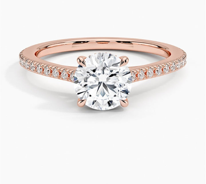 Forever Love 1 Carat Round Solitaire Ring