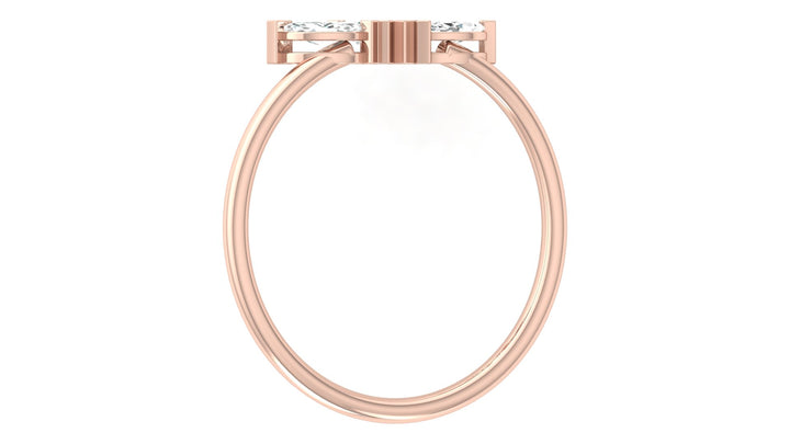 Queens Crown Lab Diamond Ring