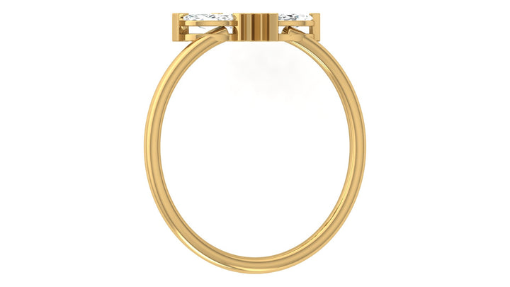Queens Crown Lab Diamond Ring