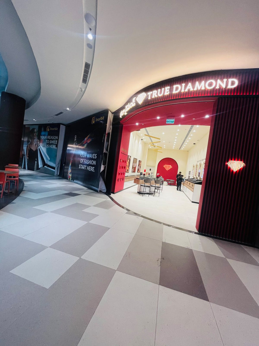 True Diamond store entrance inside Inorbit Mall, Vizag
