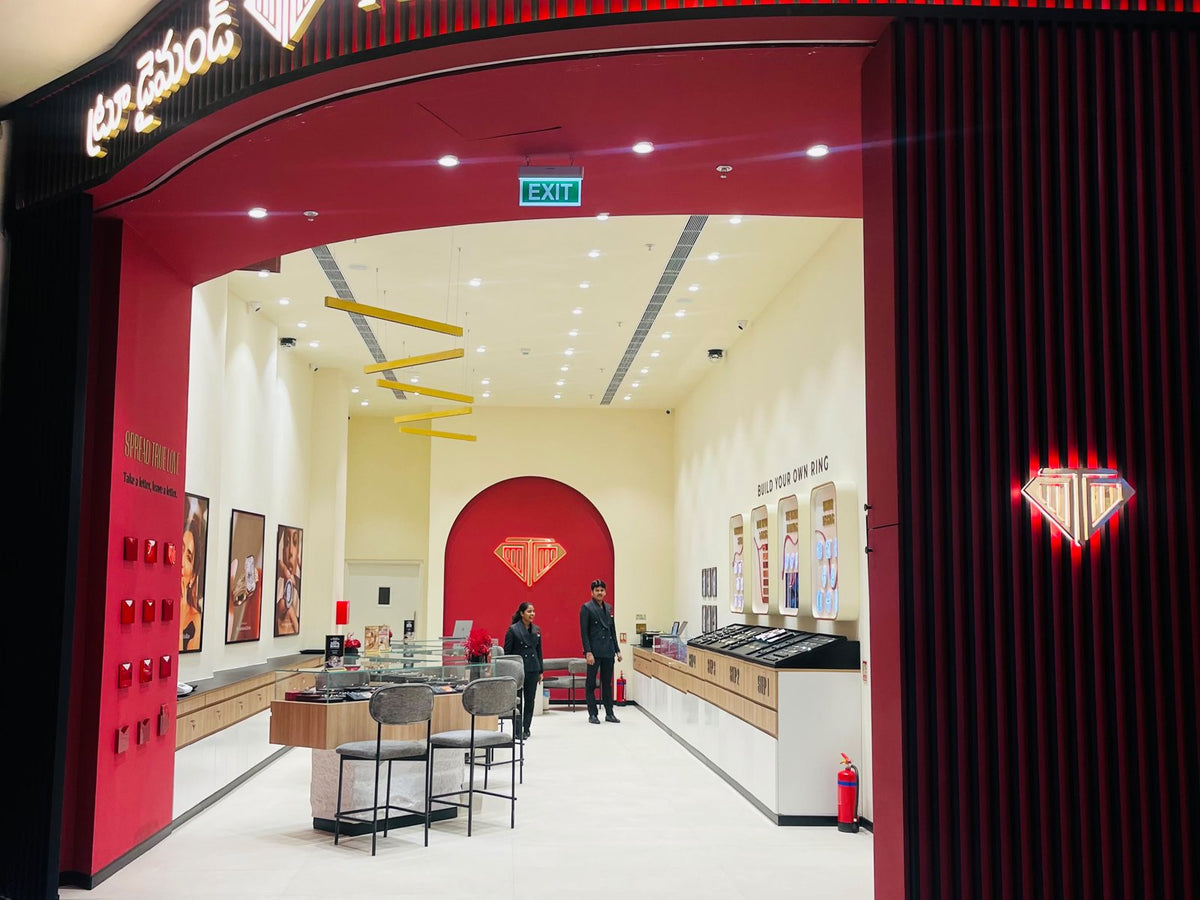True Diamond store front at Inorbit Mall, Vizag