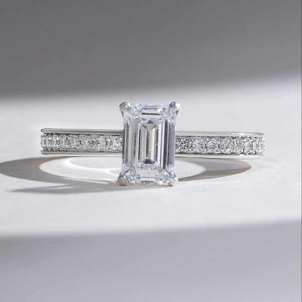 Eternal Promise 1 Ct Emerald Solitaire Ring