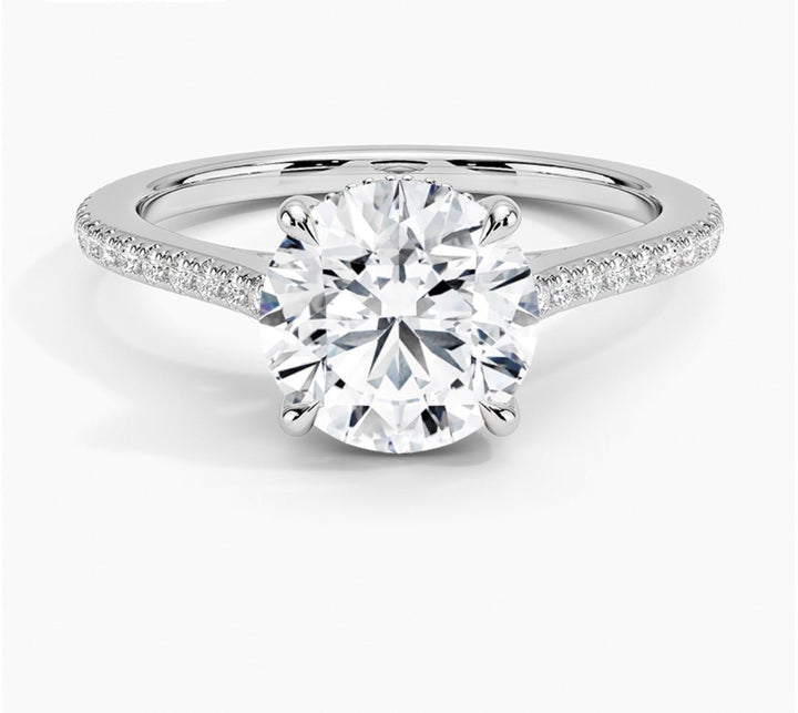 Forever Love 2 Carat Round Solitaire Ring