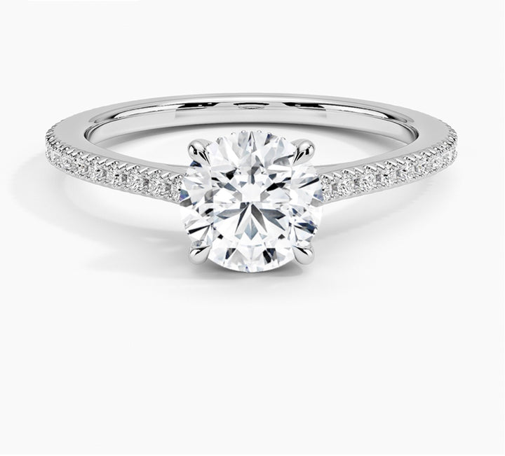 Forever Love 1 Carat Round Solitaire Ring