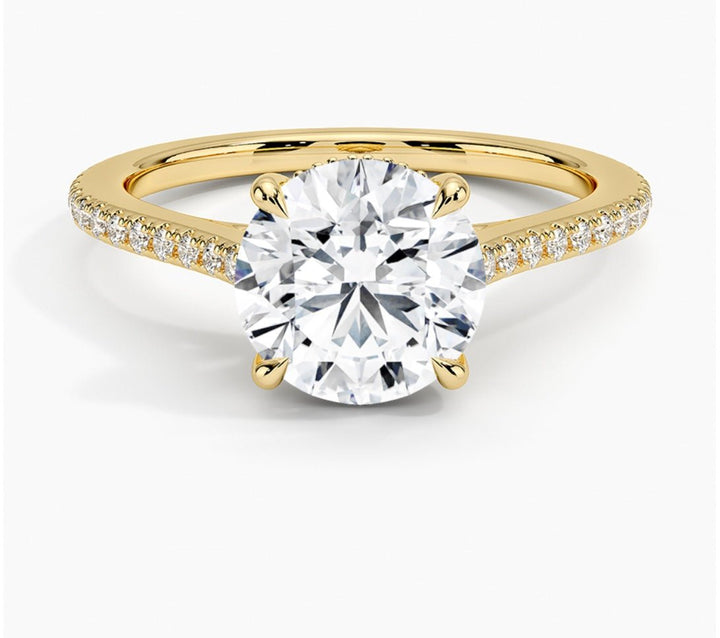 Forever Love 2 Carat Round Solitaire Ring