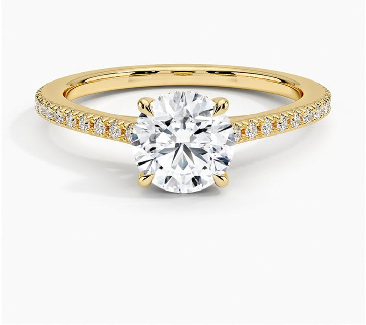 Forever Love 1 Carat Round Solitaire Ring