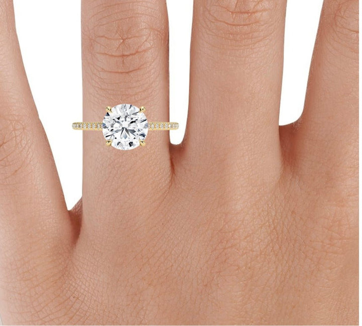 Forever Love 2 Carat Round Solitaire Ring