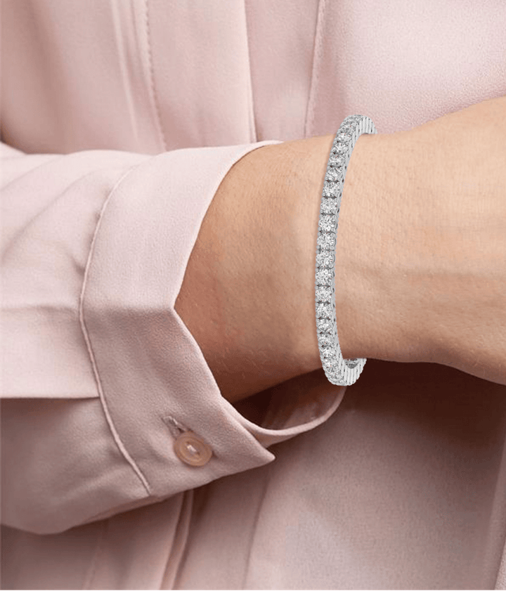 Timeless Lab Diamond Tennis Bracelet (16 Cents each)