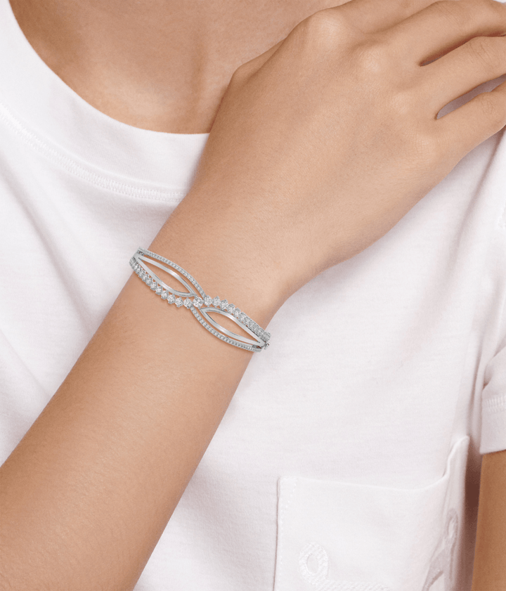 True Diamond Dazzle Bangle & Bracelet