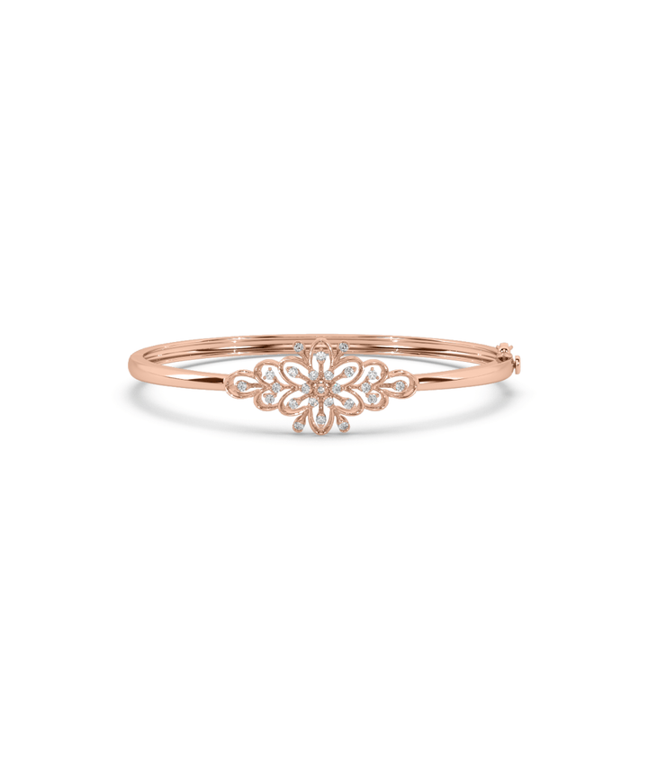 True Diamond Pretty Bloomer Bangle & Bracelet