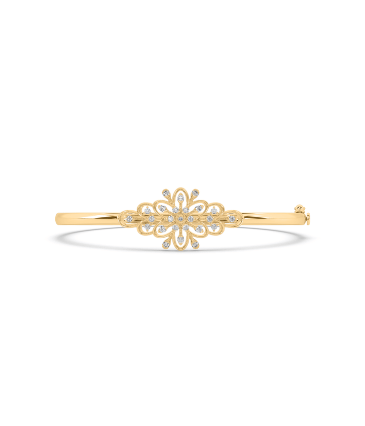 True Diamond Pretty Bloomer Bangle & Bracelet