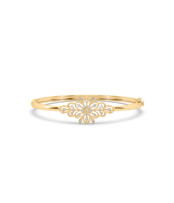 True Diamond Pretty Bloomer Bangle & Bracelet