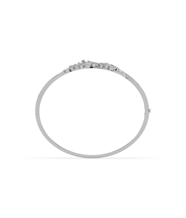 True Diamond Leaflet Charming Bangle & Bracelet