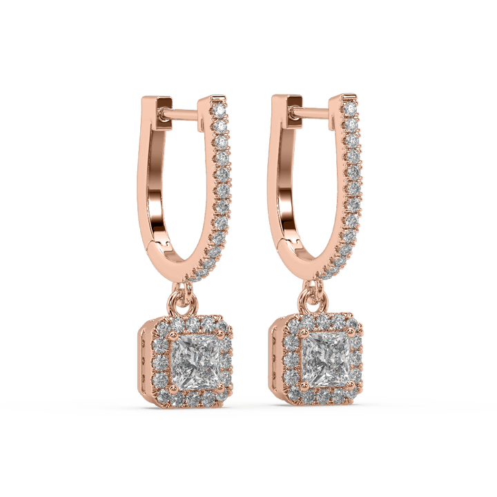 Refined Glam Princess Drop Earrings