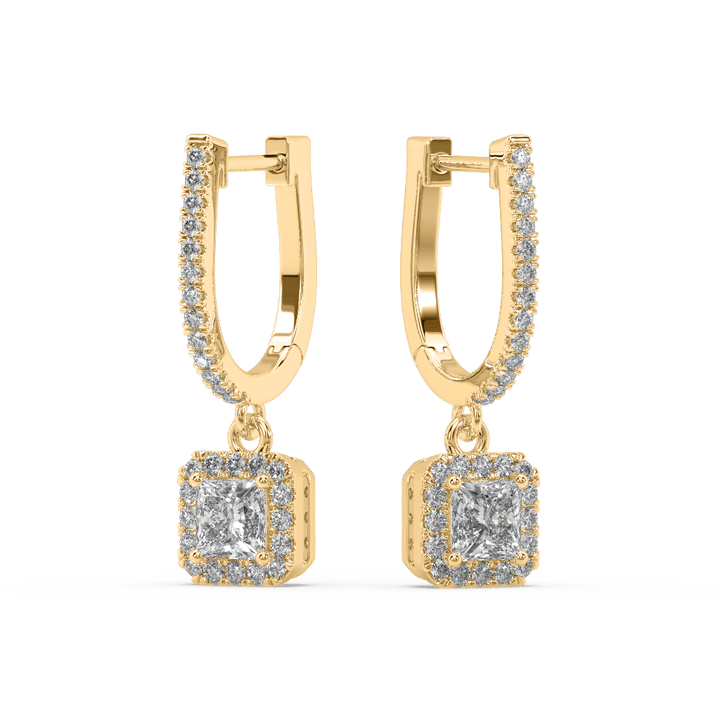 Refined Glam Princess Drop Earrings