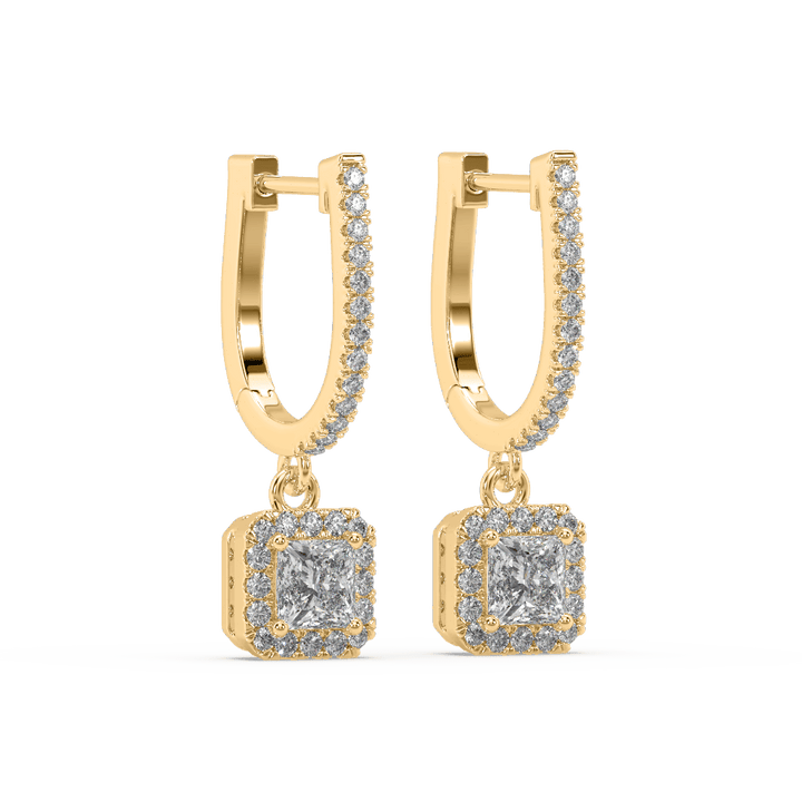 Refined Glam Princess Drop Earrings