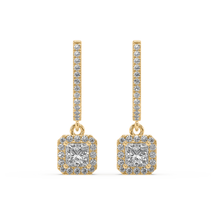 Refined Glam Princess Drop Earrings