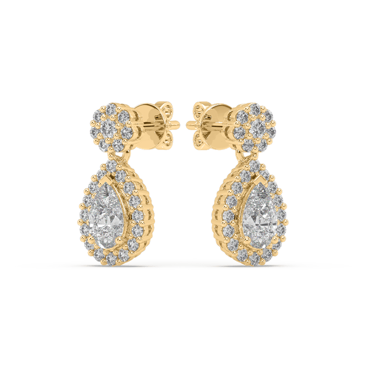 Dazzling Cluster Earrings