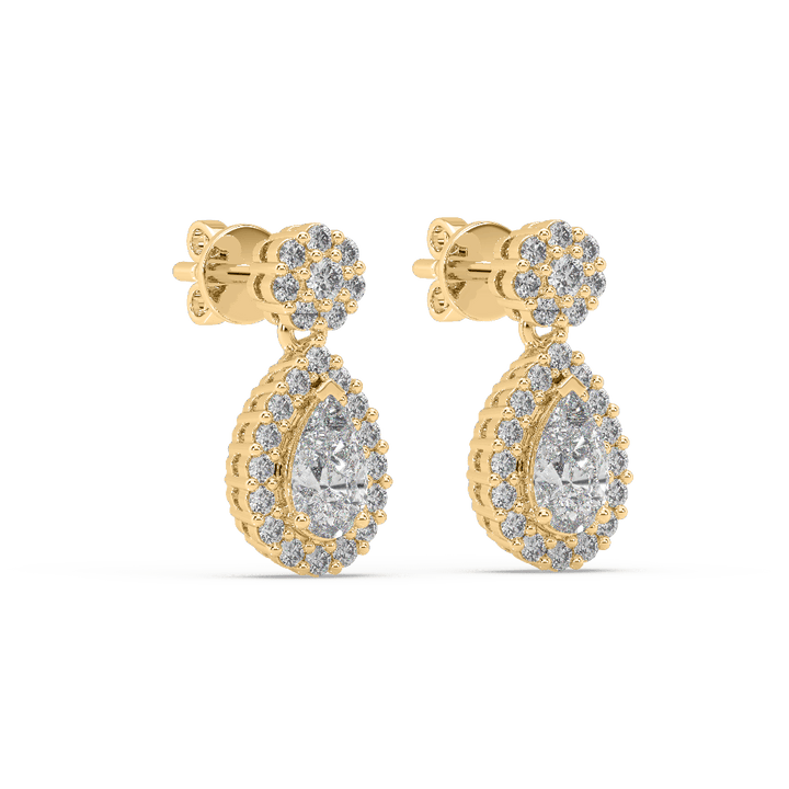 Dazzling Cluster Earrings