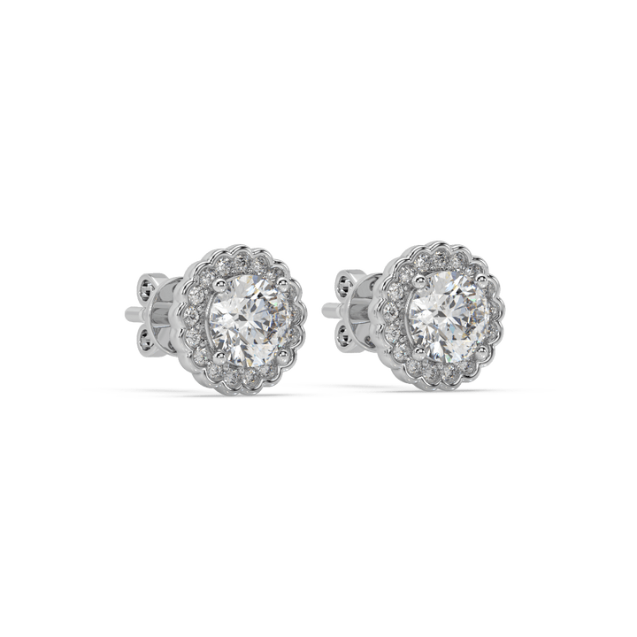 Spark Of Star Earrings (0.54 Carat Each)