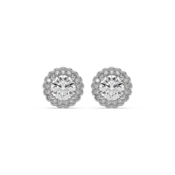 Spark Of Star Earrings (0.54 Carat Each)