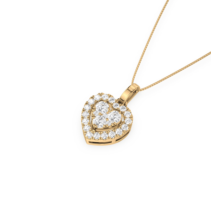 True Diamonds Captivating Hearts Pendant