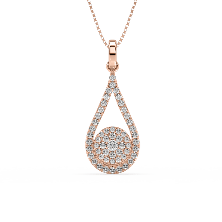 True Diamond Dazzling Drop Pendant