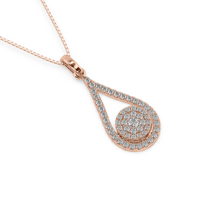 True Diamond Dazzling Drop Pendant