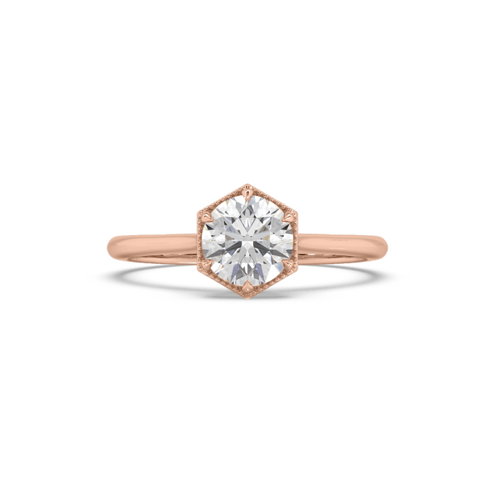 Majestic Crown Carat Lab Diamond Solitaire Ring – True Diamond IN