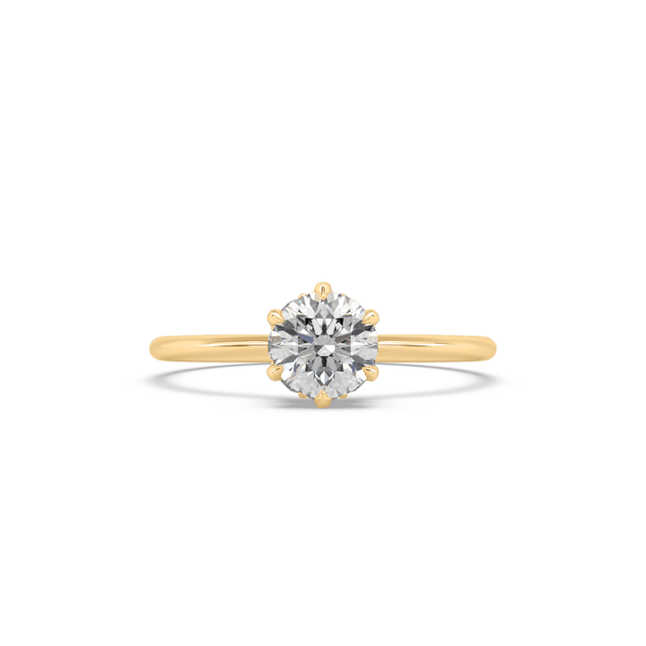 Queen Elizatbeth 0.75 Carat Lab Diamond Solitaire ring