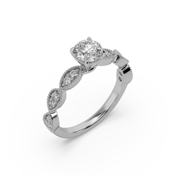 Secret Sparkle 0.75 Carat Lab Diamond Solitaire Ring