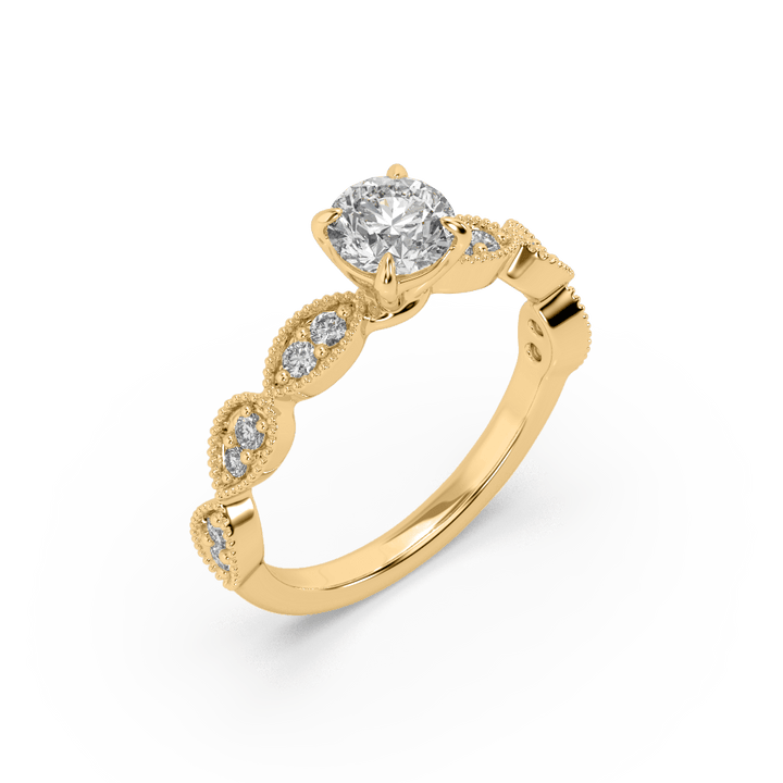 Secret Sparkle 0.75 Carat Lab Diamond Solitaire Ring