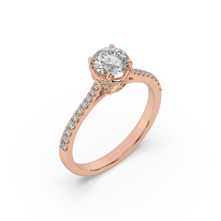 Timeless Embrace 0.75 Carat Lab Diamond Solitaire Ring