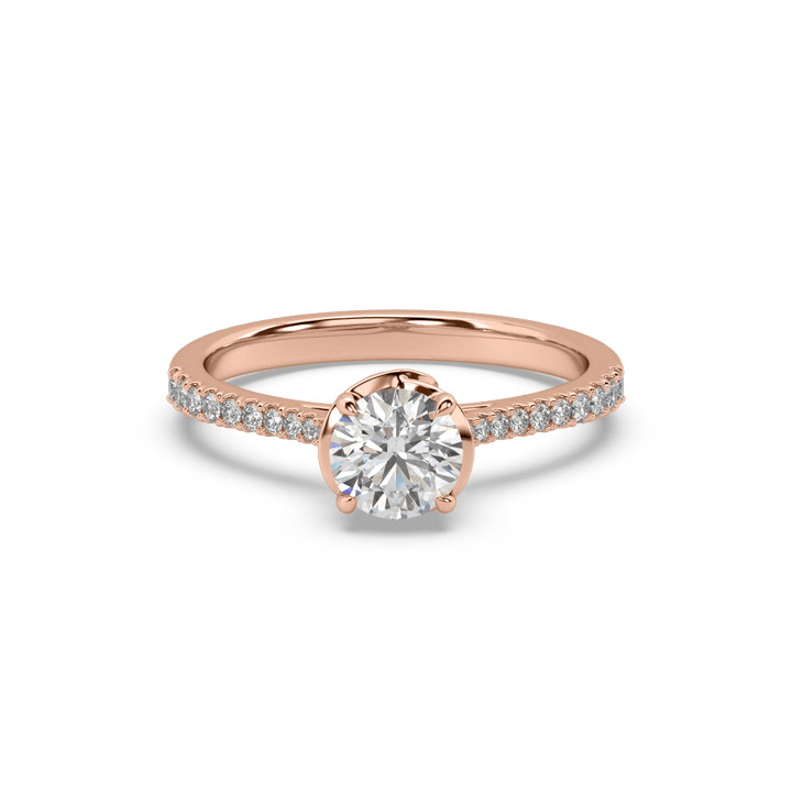 Timeless Embrace 0.75 Carat Lab Diamond Solitaire Ring