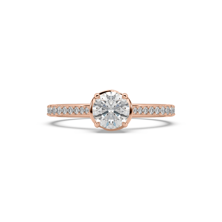 Timeless Embrace 0.75 Carat Lab Diamond Solitaire Ring