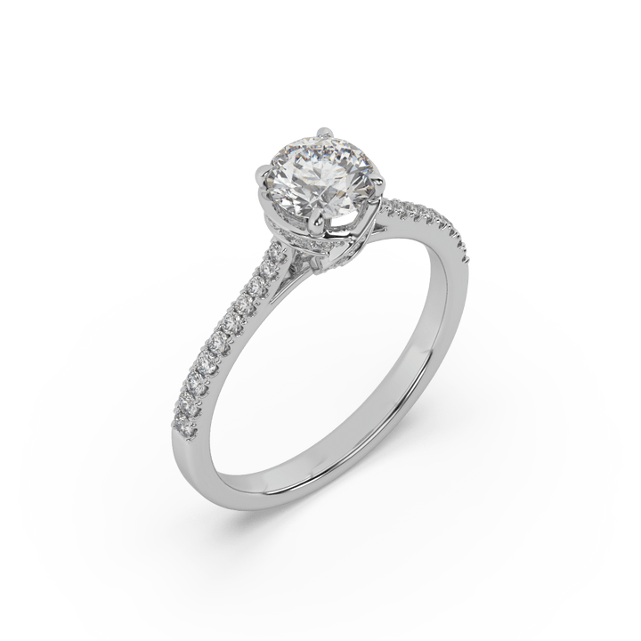 Timeless Embrace 0.75 Carat Lab Diamond Solitaire Ring