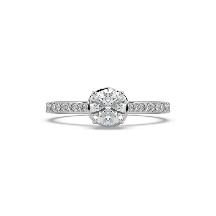 Timeless Embrace 0.75 Carat Lab Diamond Solitaire Ring