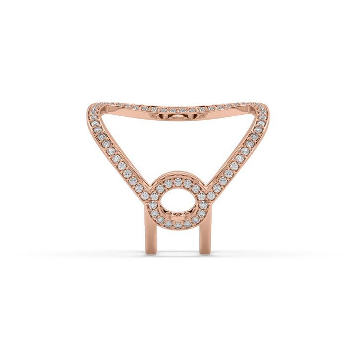 Classic Entwined Lab Diamond Ring