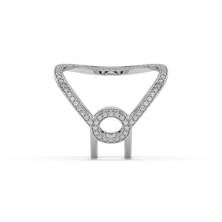 Classic Entwined Lab Diamond Ring