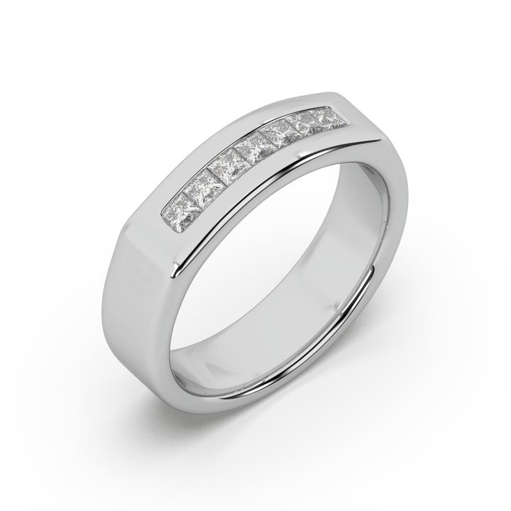 Lab Diamond Classic James Men Ring